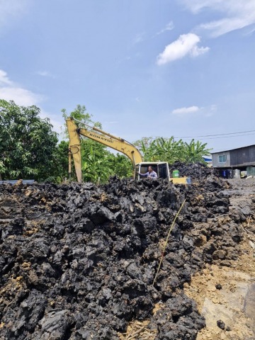 รับถมที่ ปรับพื้นที่